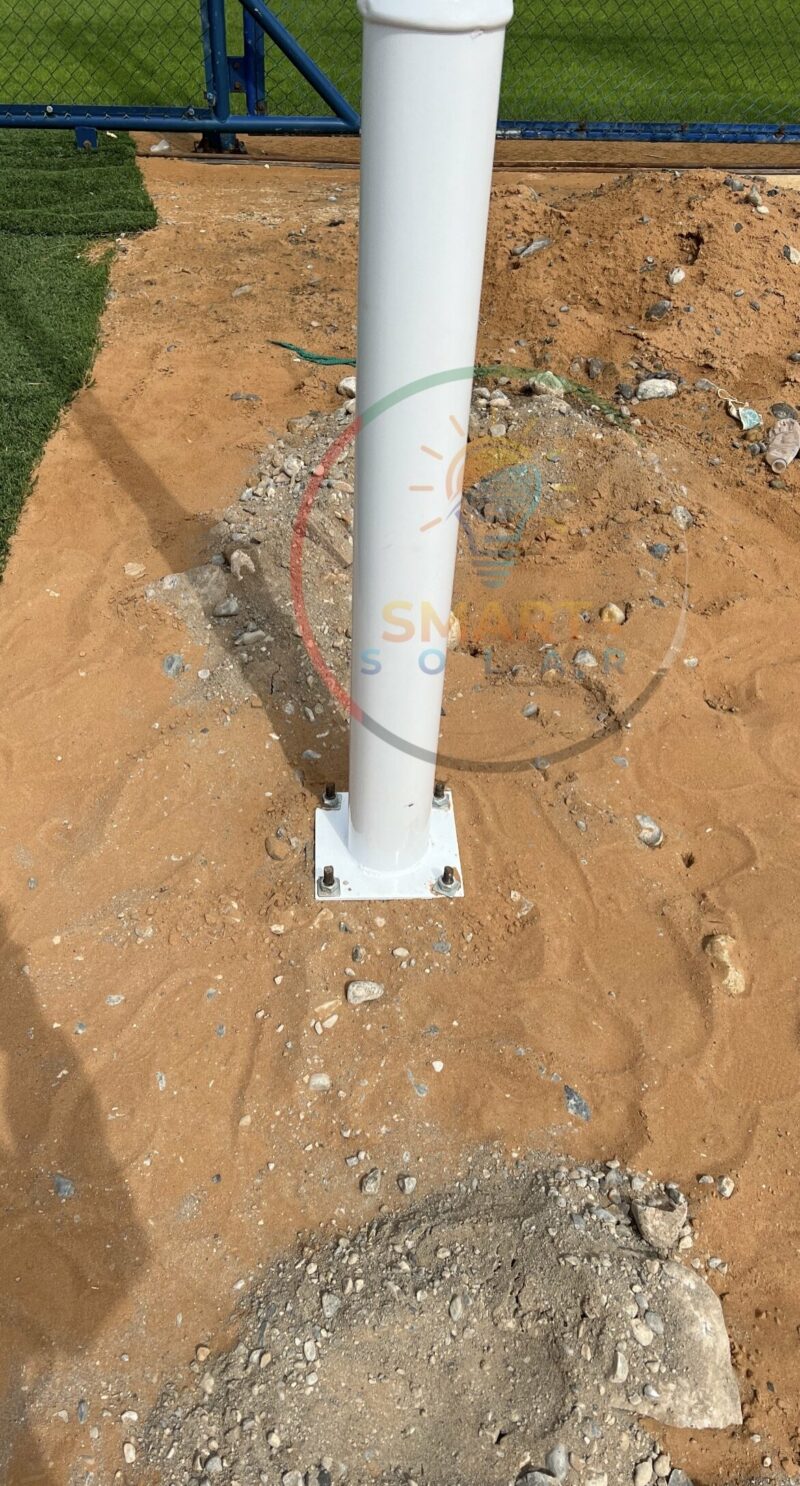 4 Meters Pole - Smart & Solar 4 Meters Steel Pole